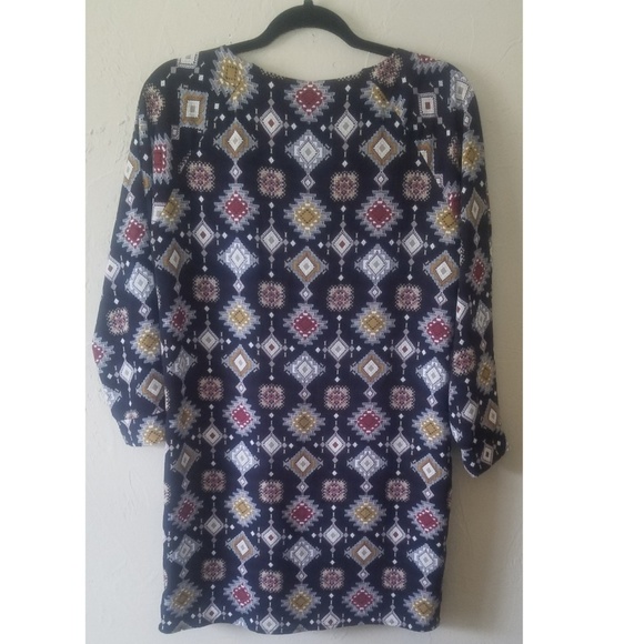 Italian Boutique Brand - KATE - Aztec Printed Shift Dress - Picture 2 of 8